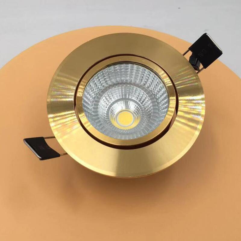 LED COB downlight Dimmable Recessed LED Ceiling Lamp 10w 12w 15w 20w 30w Spot Light White/warm LED lamp
