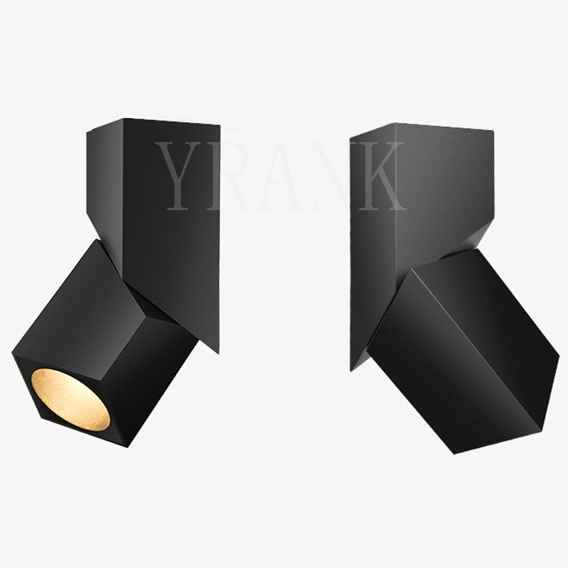 LED Downlight 7W 12W 15W Surface Mounted AC85-265V Adjustable Black/White Rotatable LED Lamp LED Ceiling Light