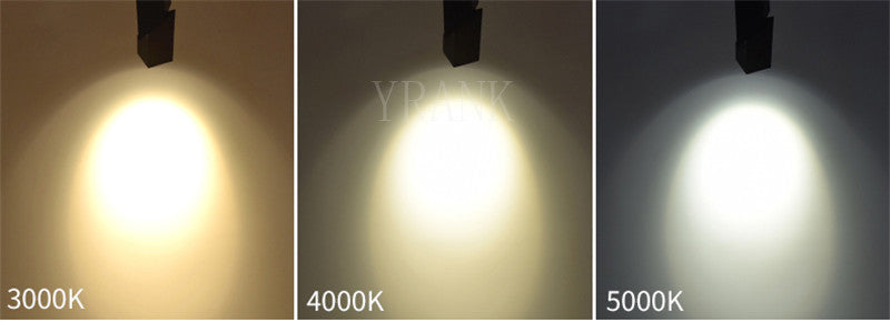 LED Downlight 7W 12W 15W Surface Mounted AC85-265V Adjustable Black/White Rotatable LED Lamp LED Ceiling Light