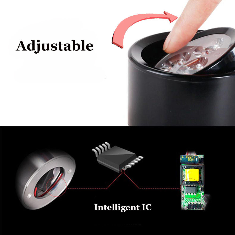 Surface Mounted Ceiling Downlight high power 3W 5W 7W 12W 18W AC85-265V lamp Led bulb downlights Ceiling Spot light +led driver