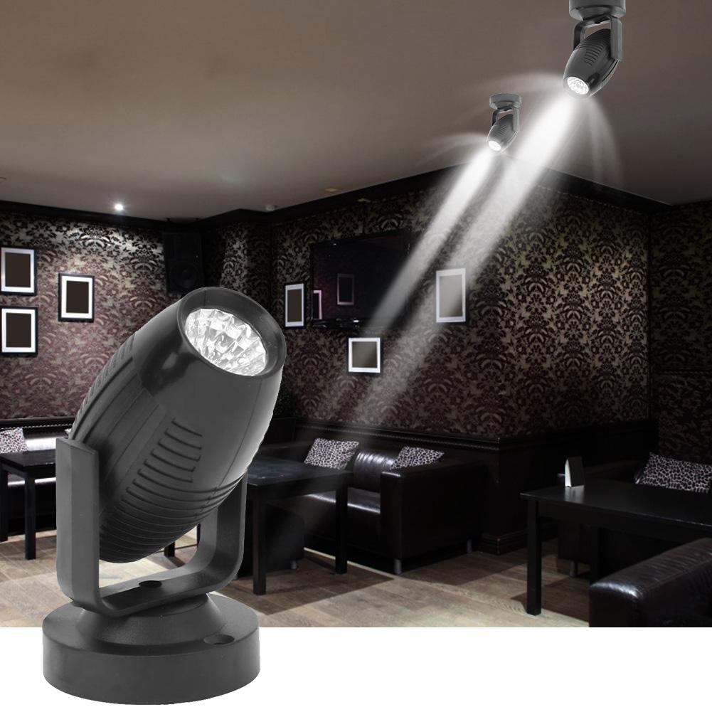 360 Degree LED Stage Spotlight RGB Flashing Projector Downlight KTV 85-265V Bar DJ Disco Wedding Atmosphere Spot Beam Lamp