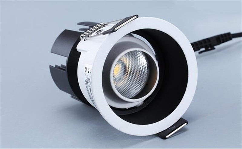 Super Bright Recessed LED Downlight COB 7W 10W LED Spot light LED decoration Ceiling Lamp AC 110V 220V