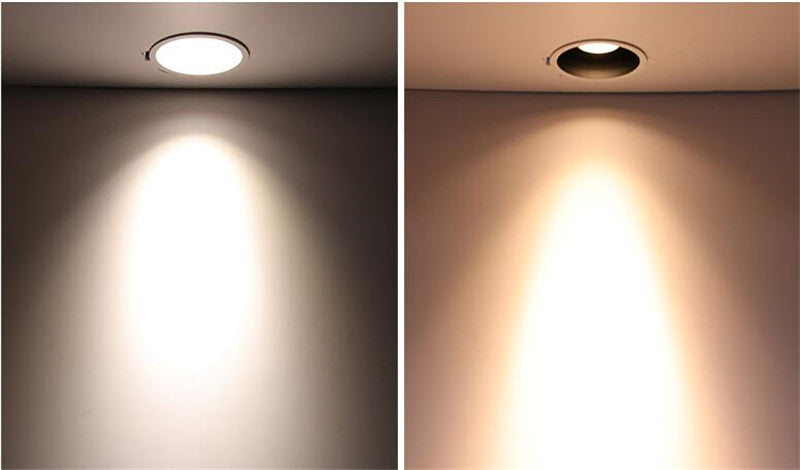 Super Bright Recessed LED Downlight COB 7W 10W LED Spot light LED decoration Ceiling Lamp AC 110V 220V