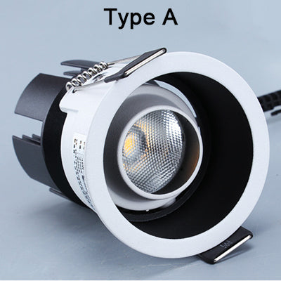 Super Bright Recessed LED Downlight COB 7W 10W LED Spot light LED decoration Ceiling Lamp AC 110V 220V