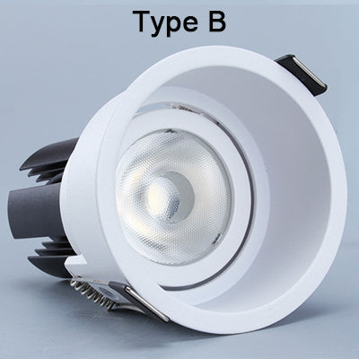 Super Bright Recessed LED Downlight COB 7W 10W LED Spot light LED decoration Ceiling Lamp AC 110V 220V