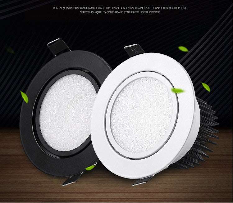 LED Downlight Super Bright Recessed LED SPOT Dimmable COB 3W 5W 7W 12W 15W LED Spot light LED Decoration Ceiling Lamp AC110 220V