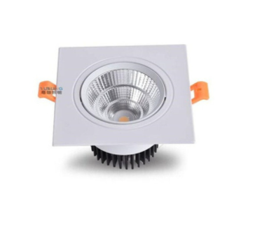 New Square Dimmable Ceiling Recessed LED Downlight Ceiling Lamp 9W 12W 15W AC85-230V LED COB Spot Light Indoor Lighting