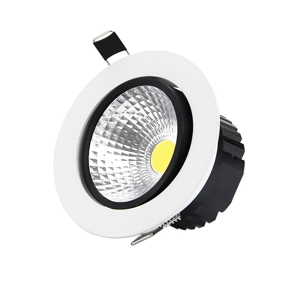 LED Downlight 5W 7W 9W 12W Spot LED Downlights Dimmable COB AC110V 220V Dimmable LED Spot Recessed LED Ceiling Down lamp