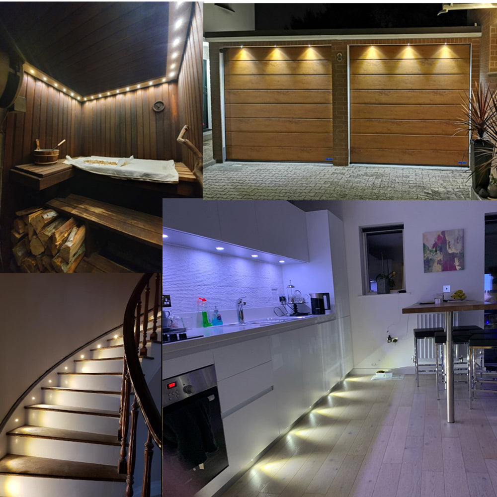 IP65 Mini Led Spot Lamp 80Ra Ceiling Lighting Recessed 9PCS 12V 1W Downlight for Ceiling Cabinet Showcase Focus KTV Ambient Spot