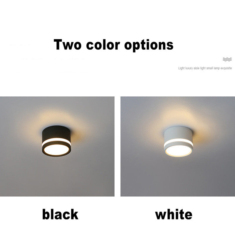 ACETIDE Surface Mounted Led Downlight 5W 7W 9W 12W 15W Side Guide Light Lamp for ceiling spot 220V Ceiling Fixtures Lighting