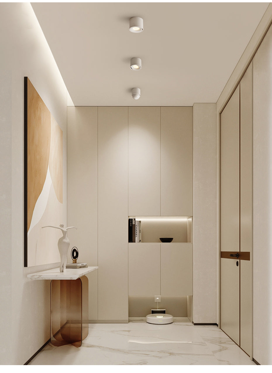 LED Downlight Dimmable 5W 7W 9W 15W 360 Degrees Rotatable Led Surface Mounted Ceiling Light Spotlight Interior Decoration Light