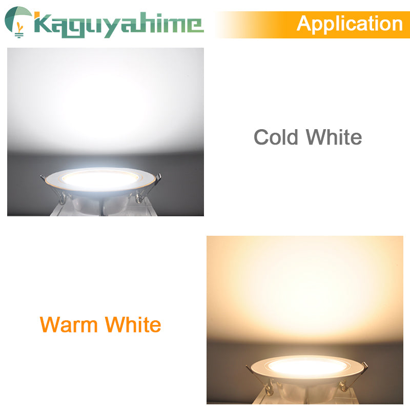 LED Downlight Spot 3W 5W 9W 12W 15W 18W AC 220V 240V White Ultra Thin OK-B 10pcs/Lot Aluminum Round Recessed LED Spot Lighting