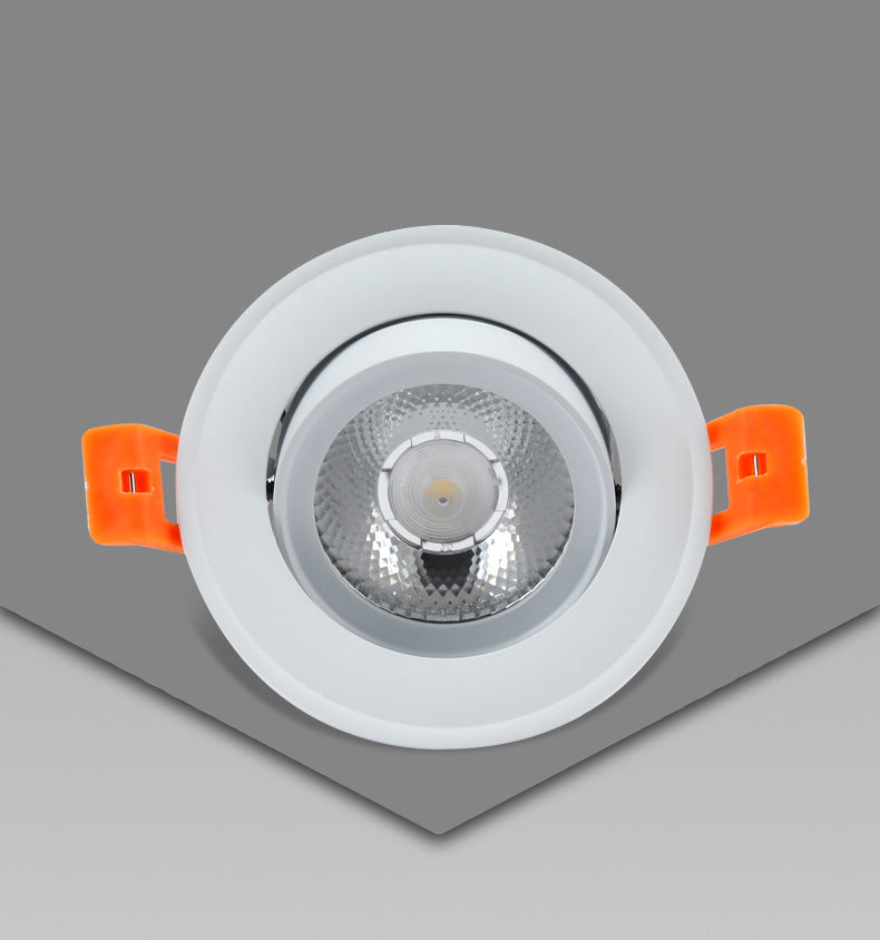 Dimmable LED Recessed Downlight Ceil 5W 7W 9W 12W with Driver COB Angle 220v 110v Adjustable Ceiling Spot Light Bedroom Shop