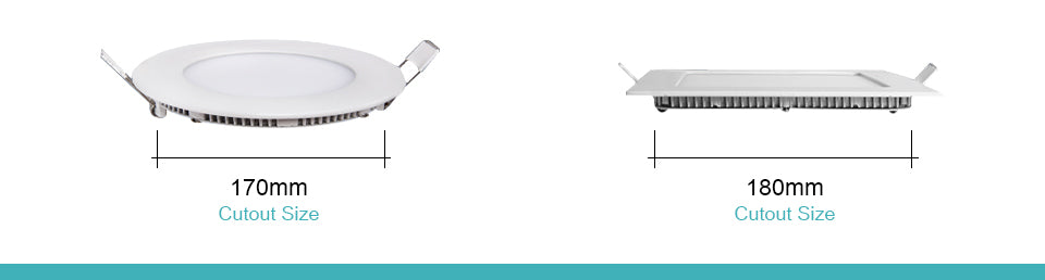 LED Panel light Round lamp 3W 4W 6W 9W 12W 15W 18W led downlight 220V High brightness spotlight