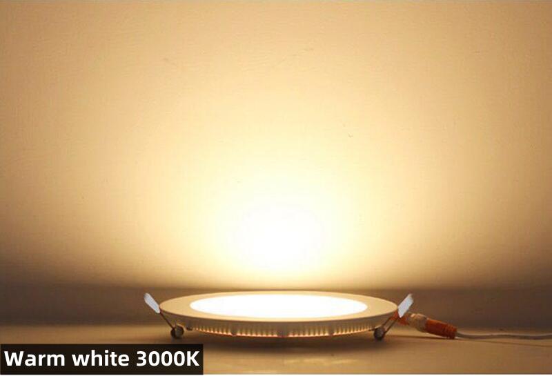 LED Panel Lamps Recessed Ceiling Lights 20W 24W 110V 220V for Hotel Mall Office Home Decoration LED Downlights Indoor Lighting