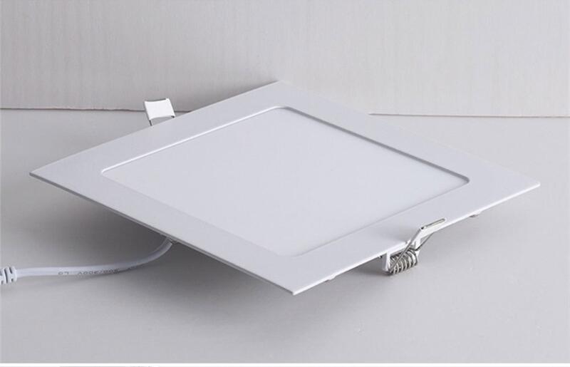 LED Panel Lamps Recessed Ceiling Lights 20W 24W 110V 220V for Hotel Mall Office Home Decoration LED Downlights Indoor Lighting