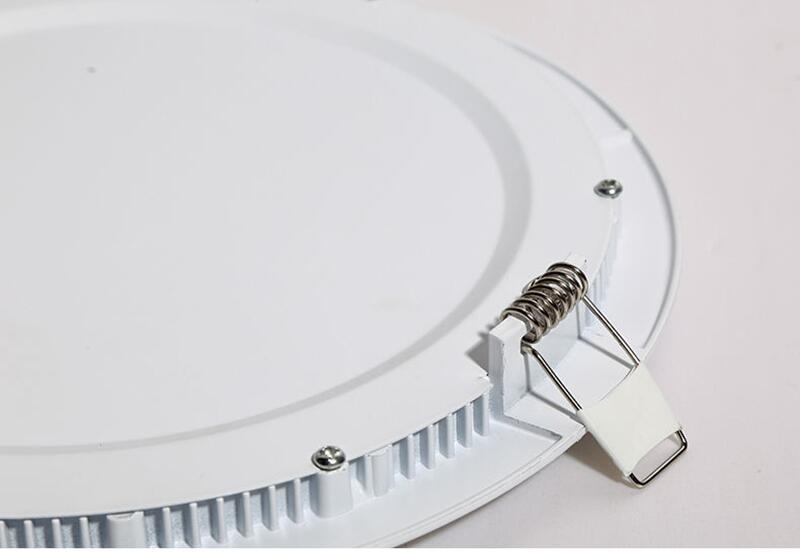 LED Panel Lamps Recessed Ceiling Lights 20W 24W 110V 220V for Hotel Mall Office Home Decoration LED Downlights Indoor Lighting