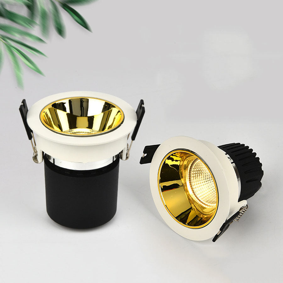 LED Ceiling Spotlights Recessed Anti Glare COB LED Downlights Bedroom 5/7/10W Living Room Decoation Ceiling Downlight