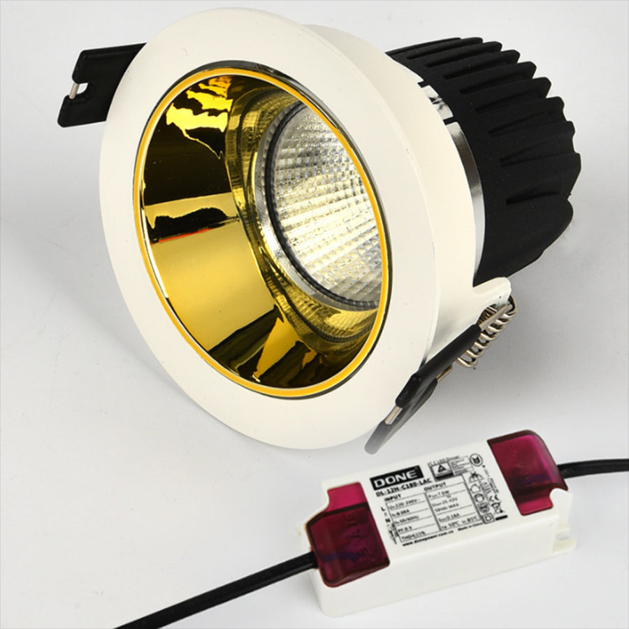 LED Ceiling Spotlights Recessed Anti Glare COB LED Downlights Bedroom 5/7/10W Living Room Decoation Ceiling Downlight