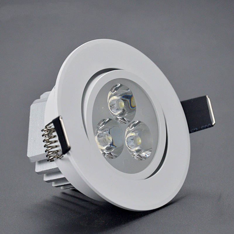 Round dimmable downlight 3W 6W 10W 14W 18W 24W LED recessed ceiling ac85-265V LED indoor lighting