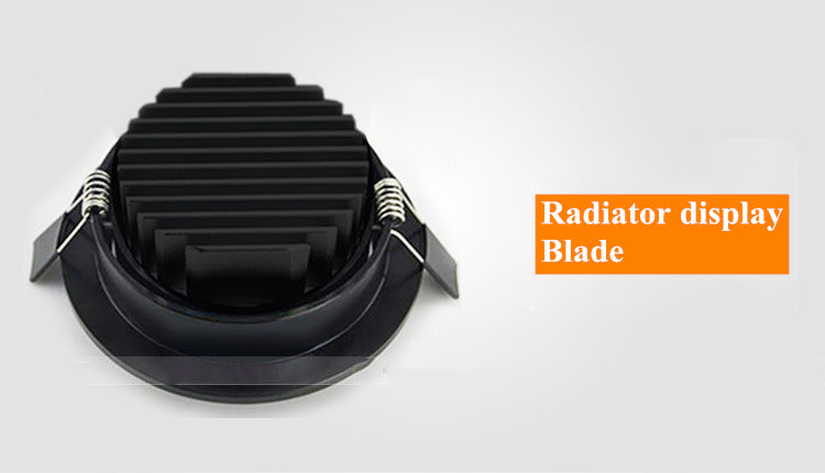 Round dimmable downlight 3W 6W 10W 14W 18W 24W LED recessed ceiling ac85-265V LED indoor lighting