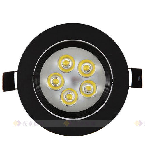 Round dimmable downlight 3W 6W 10W 14W 18W 24W LED recessed ceiling ac85-265V LED indoor lighting