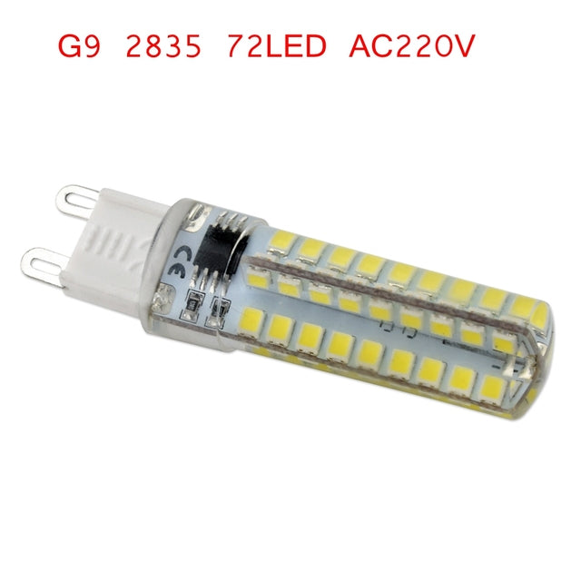 LED G4 G9 Lamp Bulb AC/DC 12V AC220V 9W 8W 7W 5W B15 SMD 2835 LED Lighting Lights replace Halogen Spotlight Chandelier