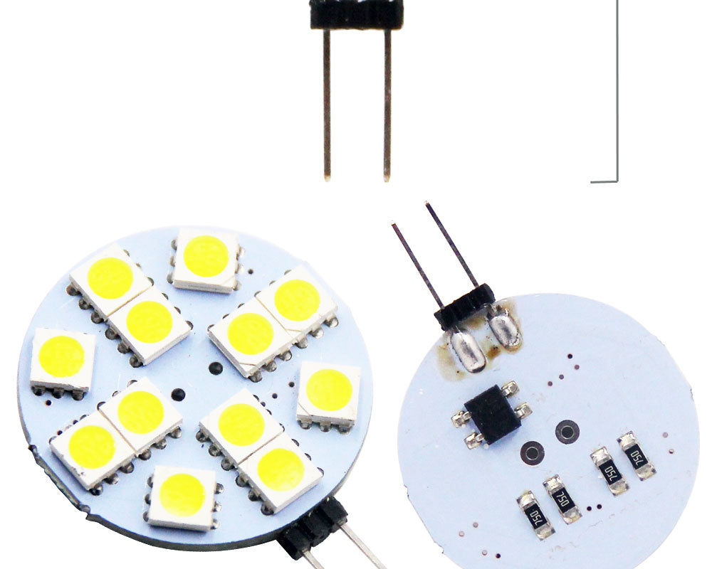 Hot G4 Lamp Bulb DC 12V 4.8W 2.4W 1.8W 1.2W SMD LED warm cold white Lighting Lights replace Halogen Spotlight