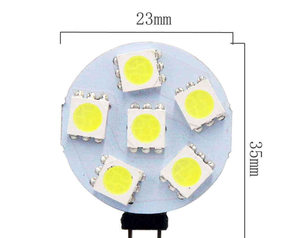 Hot G4 Lamp Bulb DC 12V 4.8W 2.4W 1.8W 1.2W SMD LED warm cold white Lighting Lights replace Halogen Spotlight