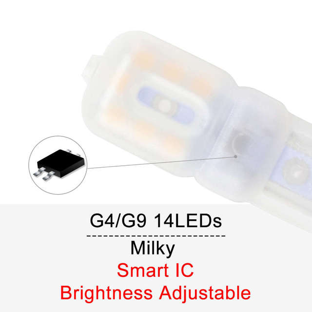 WENNI LED G4 Dimmable Bulb 3W Lampada G9 LED Lamp 5W Corn Bulb LED Light 220V Chandelier Lighting 2835 SMD Replace Halogen Lamp