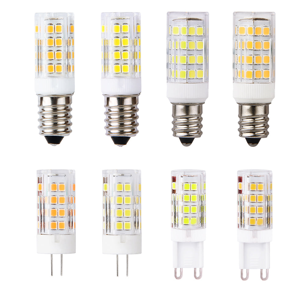 G9 G4 E14 LED Bulb 5W AC220V LED Corn Lamp SMD 2835 51LEDs White / Warm white Replace halogen lamp 1PCS