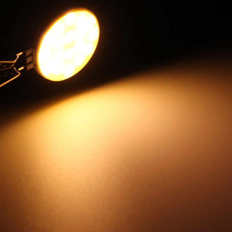 G4 COB 4W 5W 7W 12W Pure Warm White LED 15 18 30 63 Chips Replace Halogen Lamp Spot Light Bulb