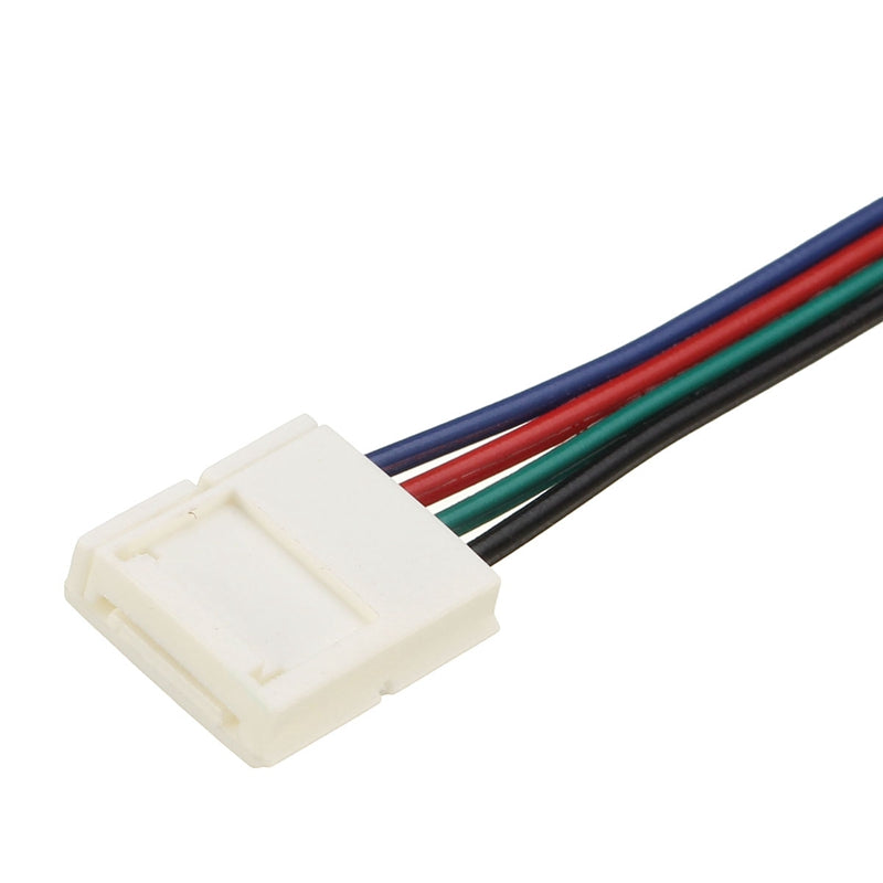 Missing 4 Pin 10MM 10/30/50/100CM RGB LED Strip Light Accessories Adapter Connect For 5050 LED Light Strip