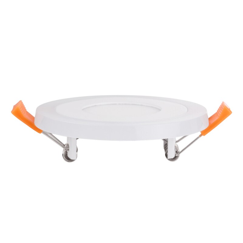 Ultra Slim 3/6/12/18W Round Concealed Dual Color LED Panel Light Cool White Lamp Acrylic Downlight AC 110V 220V