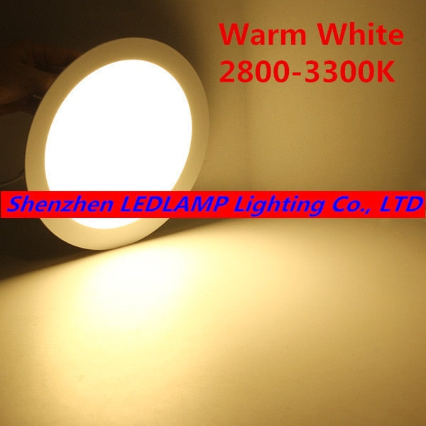 Dimmable LED Downlight Ceiling Panel Light with driver AC110V/220V 3W/4W/6W/9W/12W/15W Recessed LED Ceiling Down Light