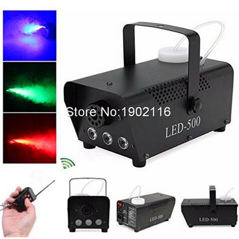 RGB LED Light & Smoke Machine With Wireless Control