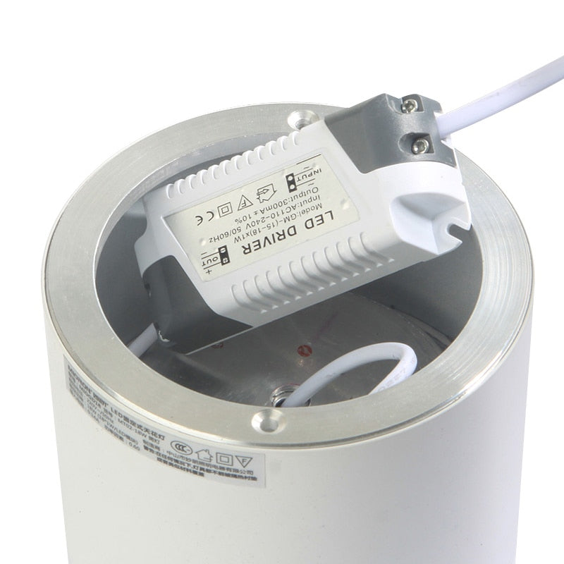 Adjustable angle Surface Mounted LED Downlights 7W 12W 18W High Power LED Ceiling Spot Light Kitchen Bathroom Downlights Lamp