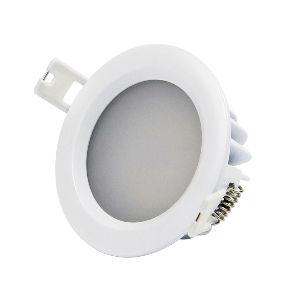 Downlight 4pcs/lot IP65 Waterproof Ceiling Recessed LED Spot Light AC85-265V 15W/12W/9W/7W/5W LED Downlight For Bathroom Shower room Sauna