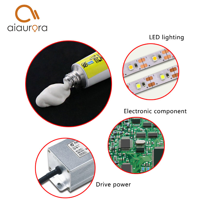 Thermal Pads Conductive Heatsink Plaster Viscous Adhesive For Chip CPU GPU VGA RAM LED IC cooler led radiator cooling