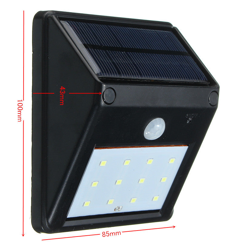 Solar LED Light With PIR Motion Sensor