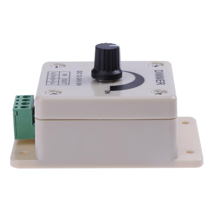 LED Dimmer Switch 12-24V 8A Adjustable Brightness