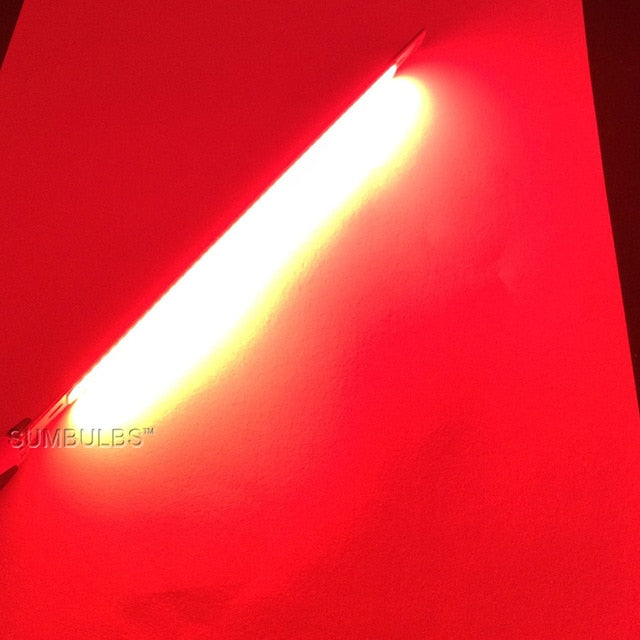 200x10MM 0422 10W LED Light COB Strip Lamp DC 12-14V 1000LM Green Yellow Red Blue Warm White Pure White Bar Light