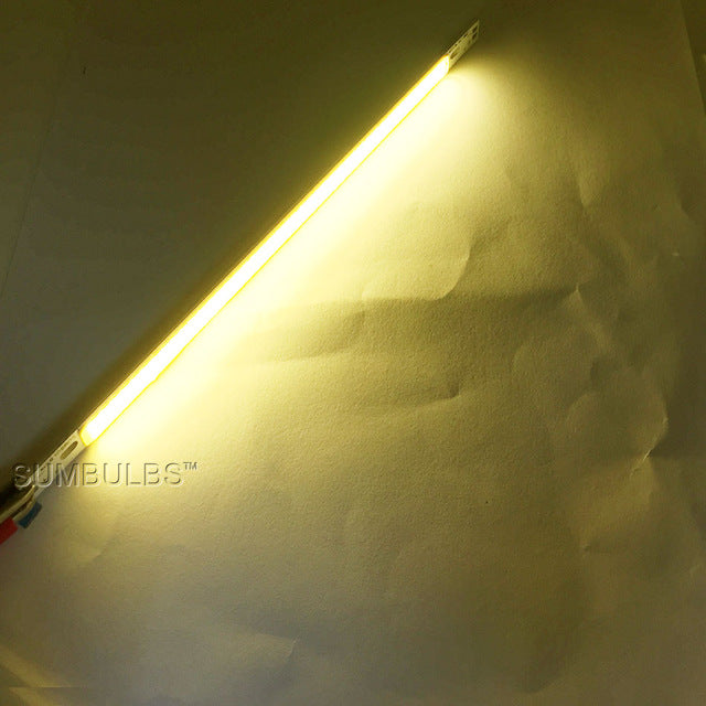 200x10MM 0422 10W LED Light COB Strip Lamp DC 12-14V 1000LM Green Yellow Red Blue Warm White Pure White Bar Light