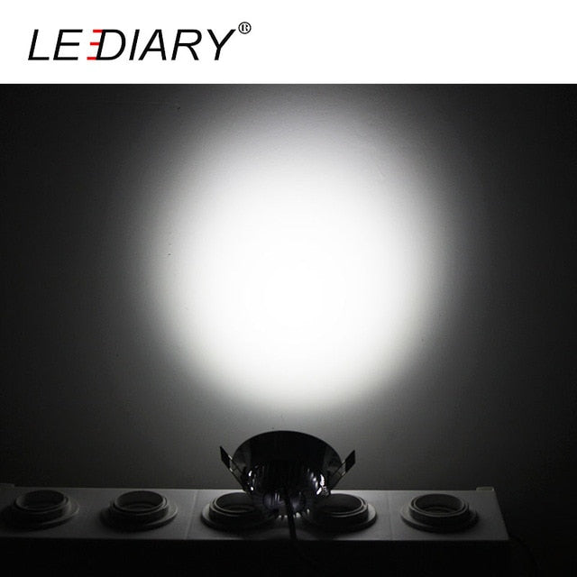 LED Recessed Ceiling Downlights Kitchen CE Luminaire 110-240V 3W 5W 55mm 70mm 90mm Cut Hole Spot Lamp Angle Adjustable