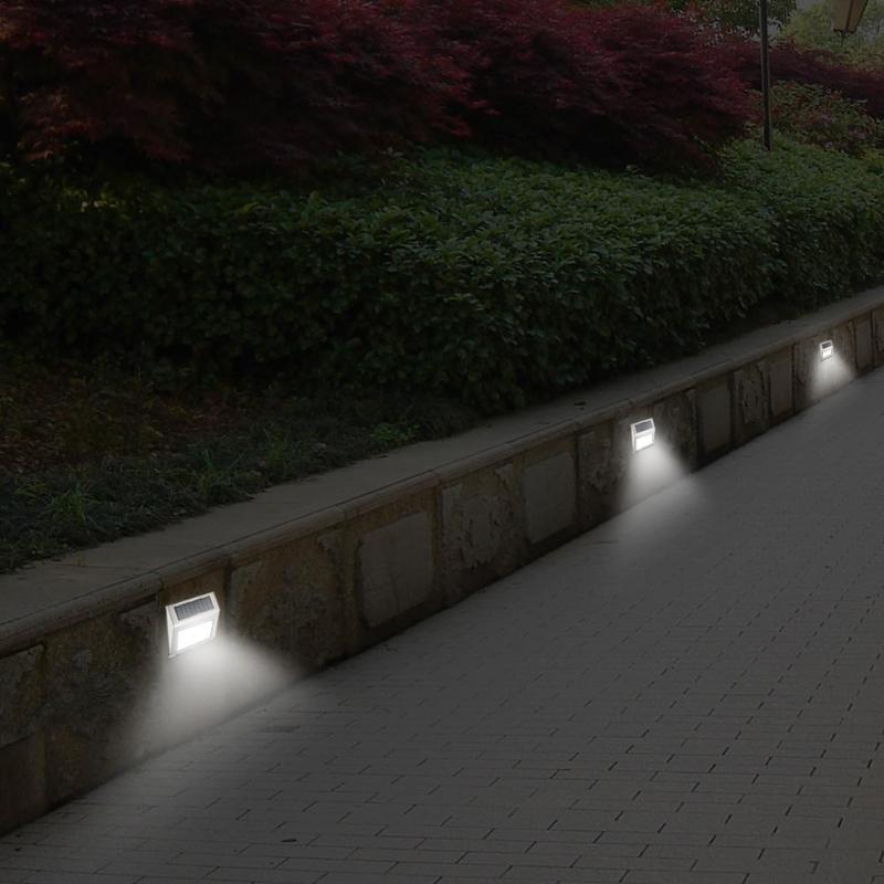 Solar Stainless Steel LED Light for Stairs, Paths, Deck, Patio, Street Light & More