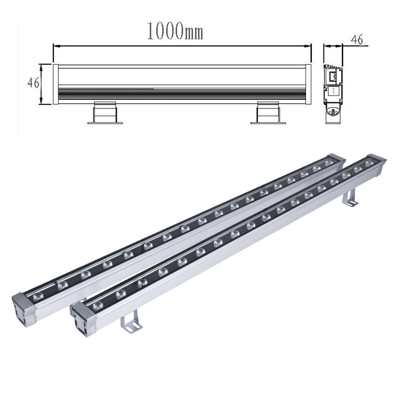 4x 100cm 18W LED Wall Washer Lights