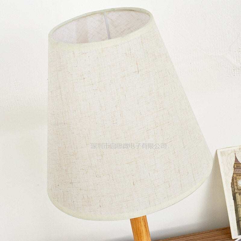 Table Lamp Modern Fashion Decoration E27 European Simple wooden table lamp for living room table lamp for bedroom Lighting