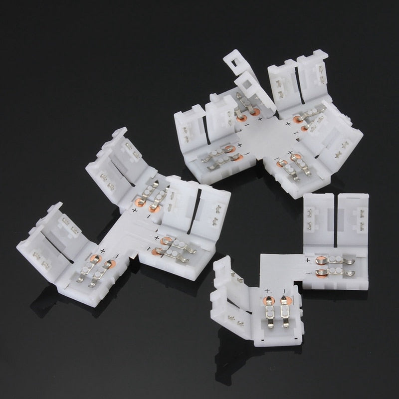 Adapters Accessories 8mm10mm X L T Shape LED Strip Light PCB LED Strip No soldering