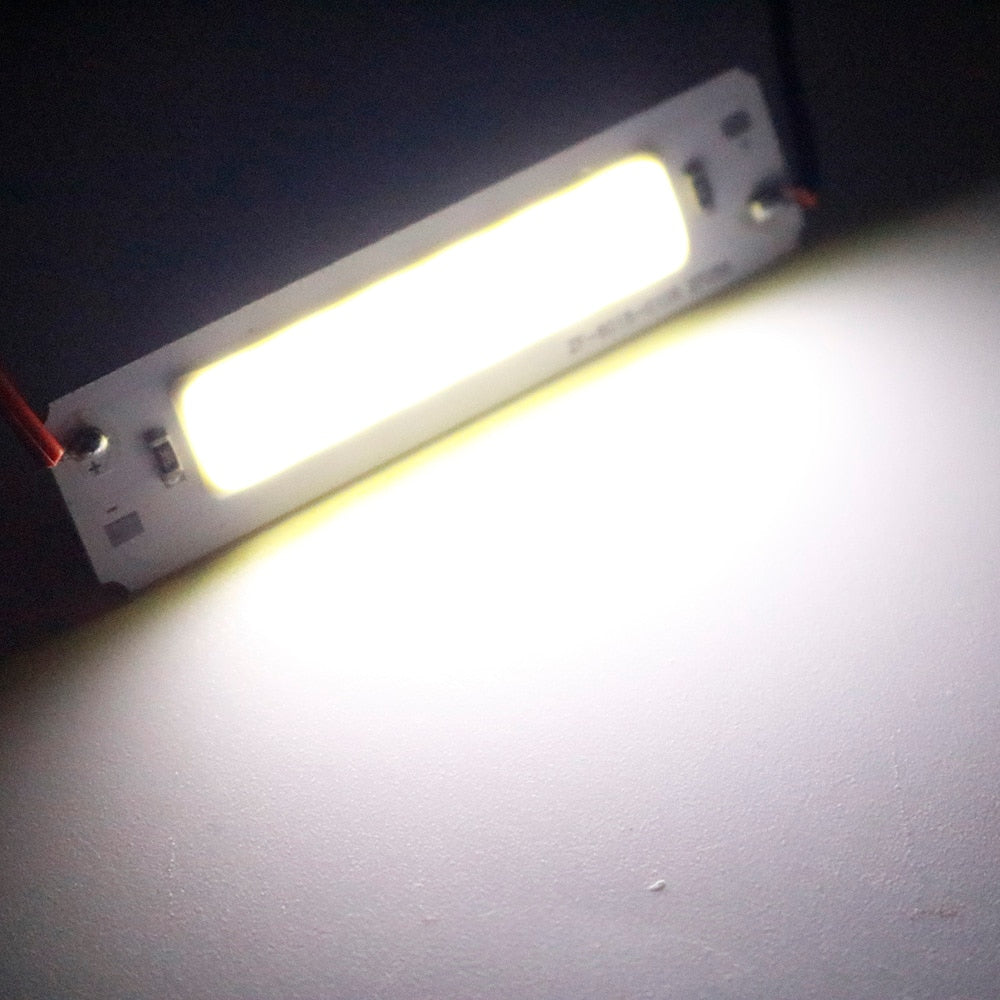 60*15mm LED 5V chip cob 2W COB LED Strip Light Source Bar Lamp DIY USB table lamp LED 5V Panel 5vLight LED strip light wholesale