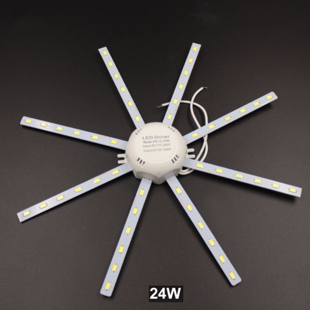 Energy Saving LED Bulb Plate Octopus Light 12W 16W 24W 220V